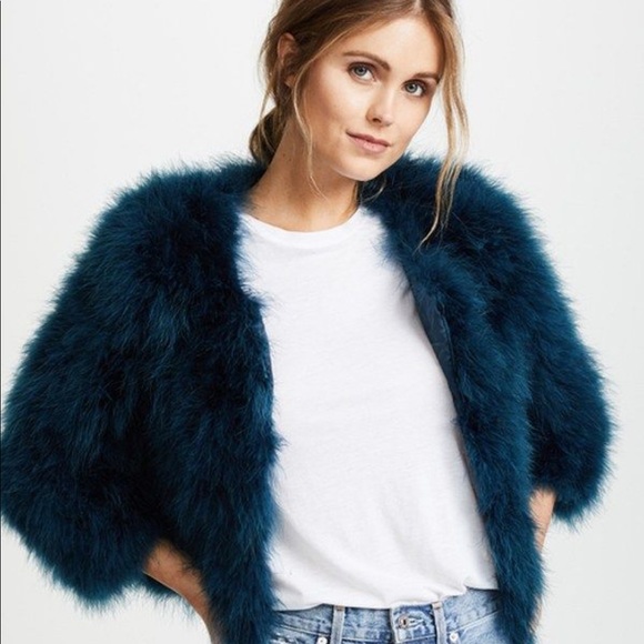 yumi kim feather jacket